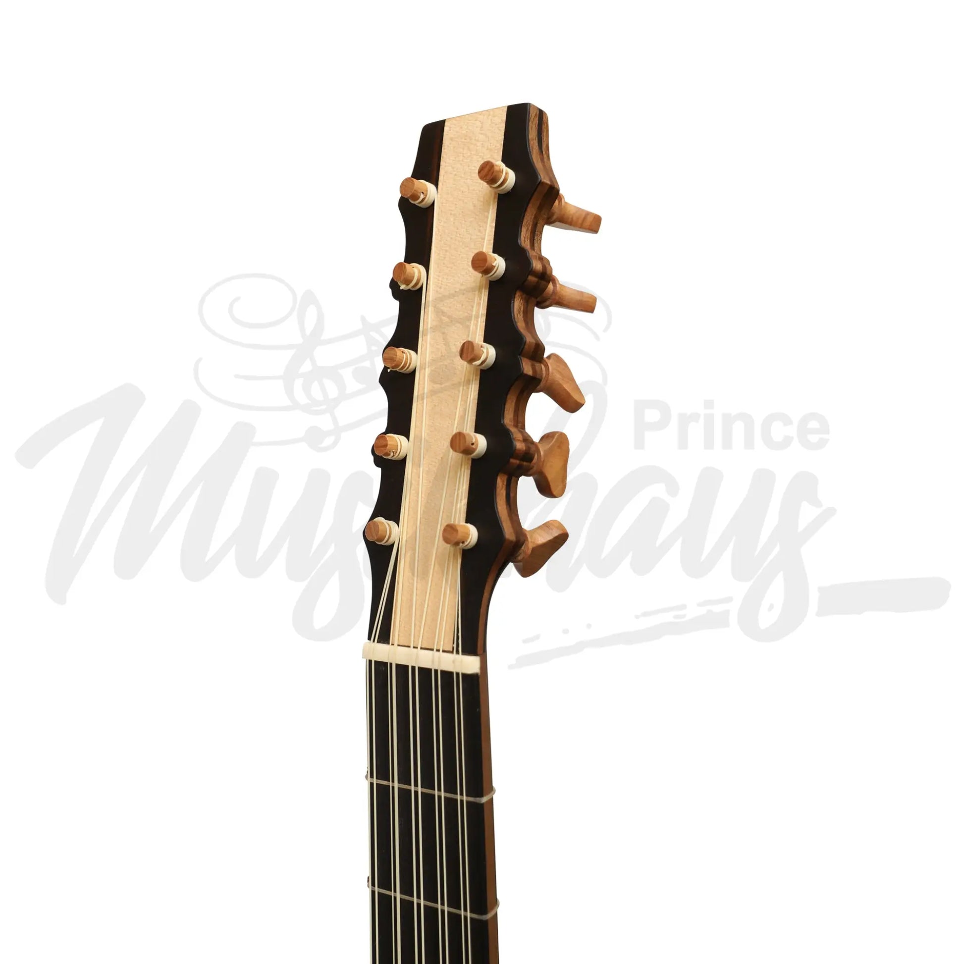 Heartland Sellas Baroque Guitar 5 Course Variegated Walnut Ebony