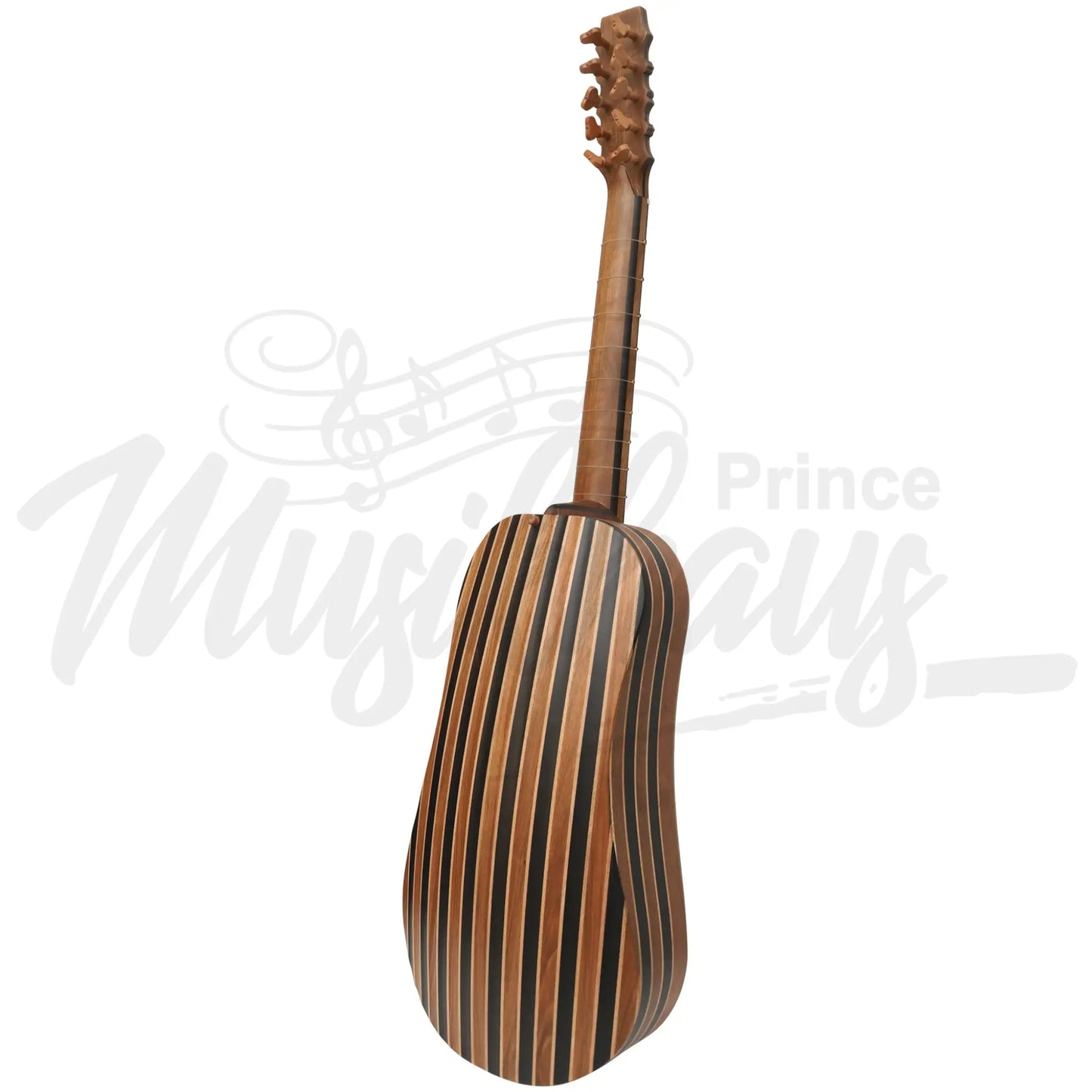 Heartland Sellas Baroque Guitar 5 Course Variegated Walnut Ebony