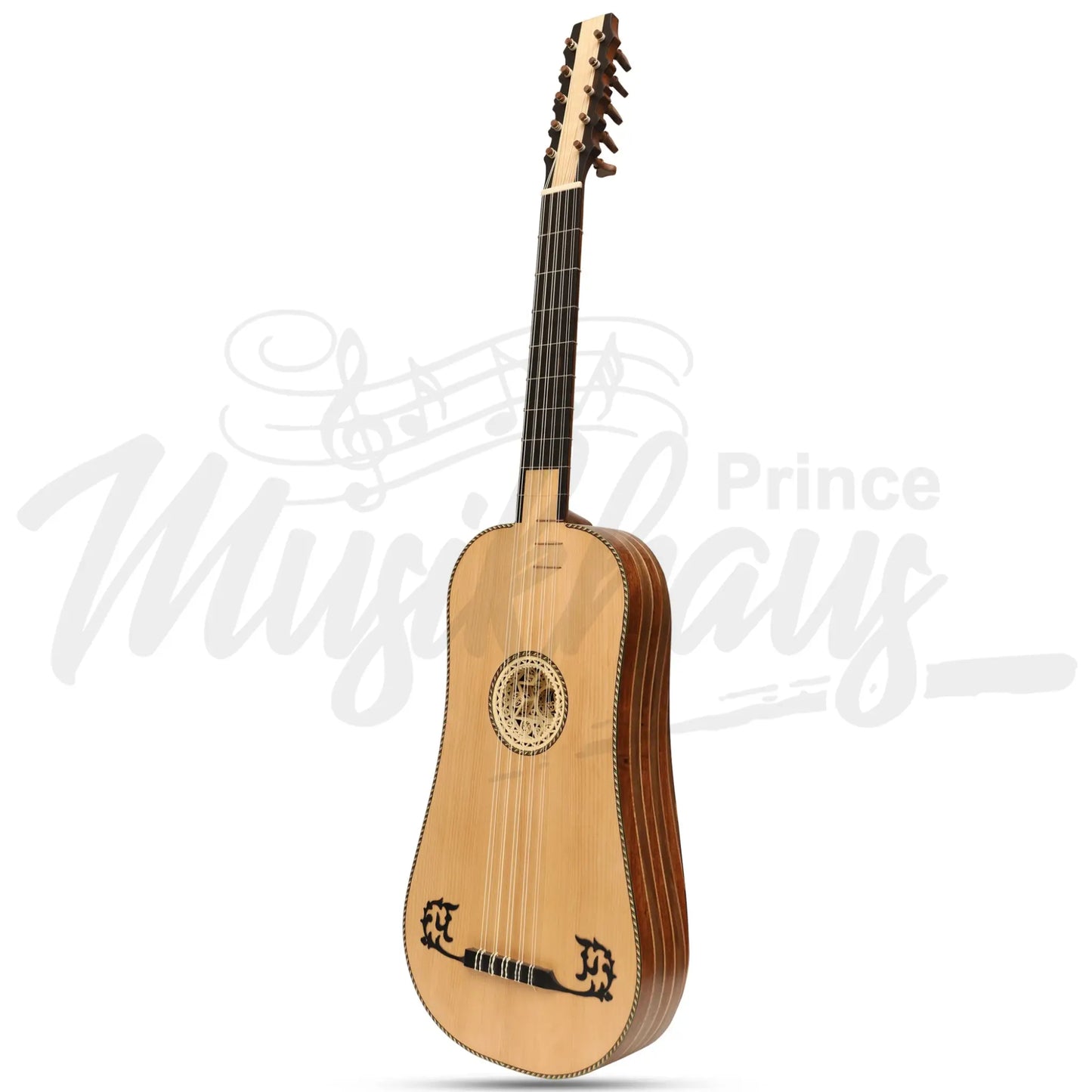 Heartland Sellas Baroque Guitar 5 Course Variegated Walnut Rosewood