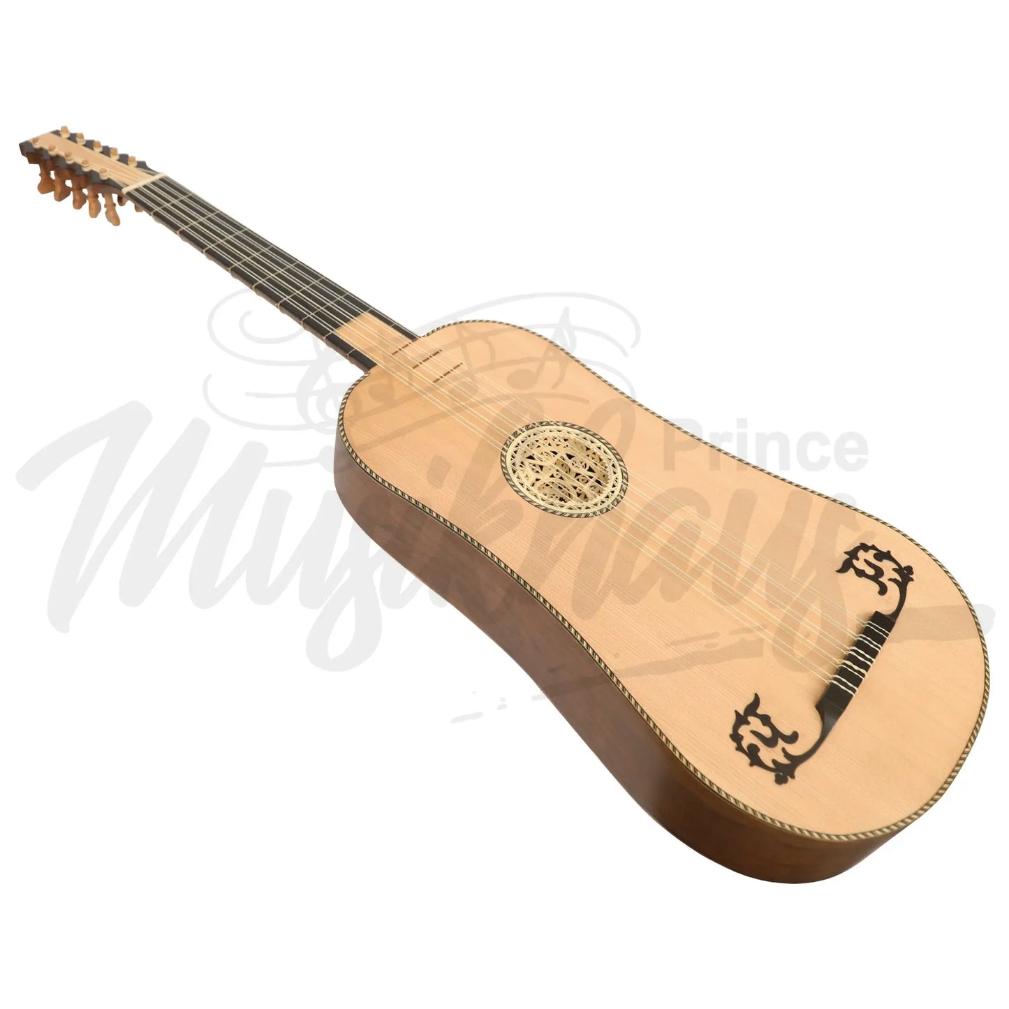 Heartland Sellas Baroque Guitar 5 Course Walnut