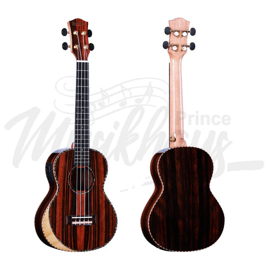 Heartland Tenor Ukulele Ebony With Eq