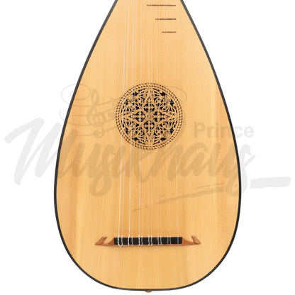 Heartland Travel Lute 7 Course Lacewood By Muzikkon