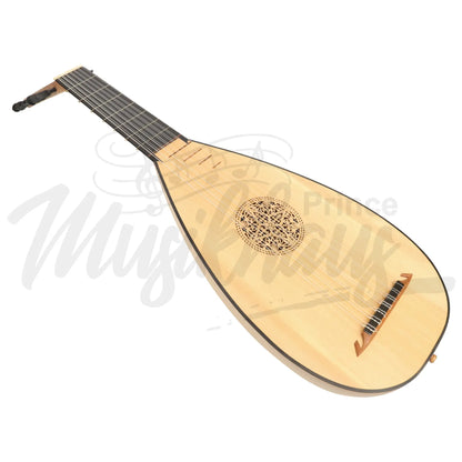 Heartland Travel Lute 7 Course Lacewood By Muzikkon