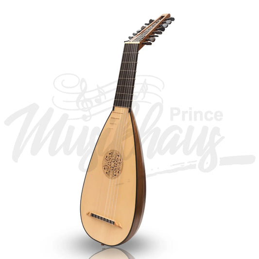 Heartland Travel Lute 8 Course Walnut Left Handed By Muzikkon