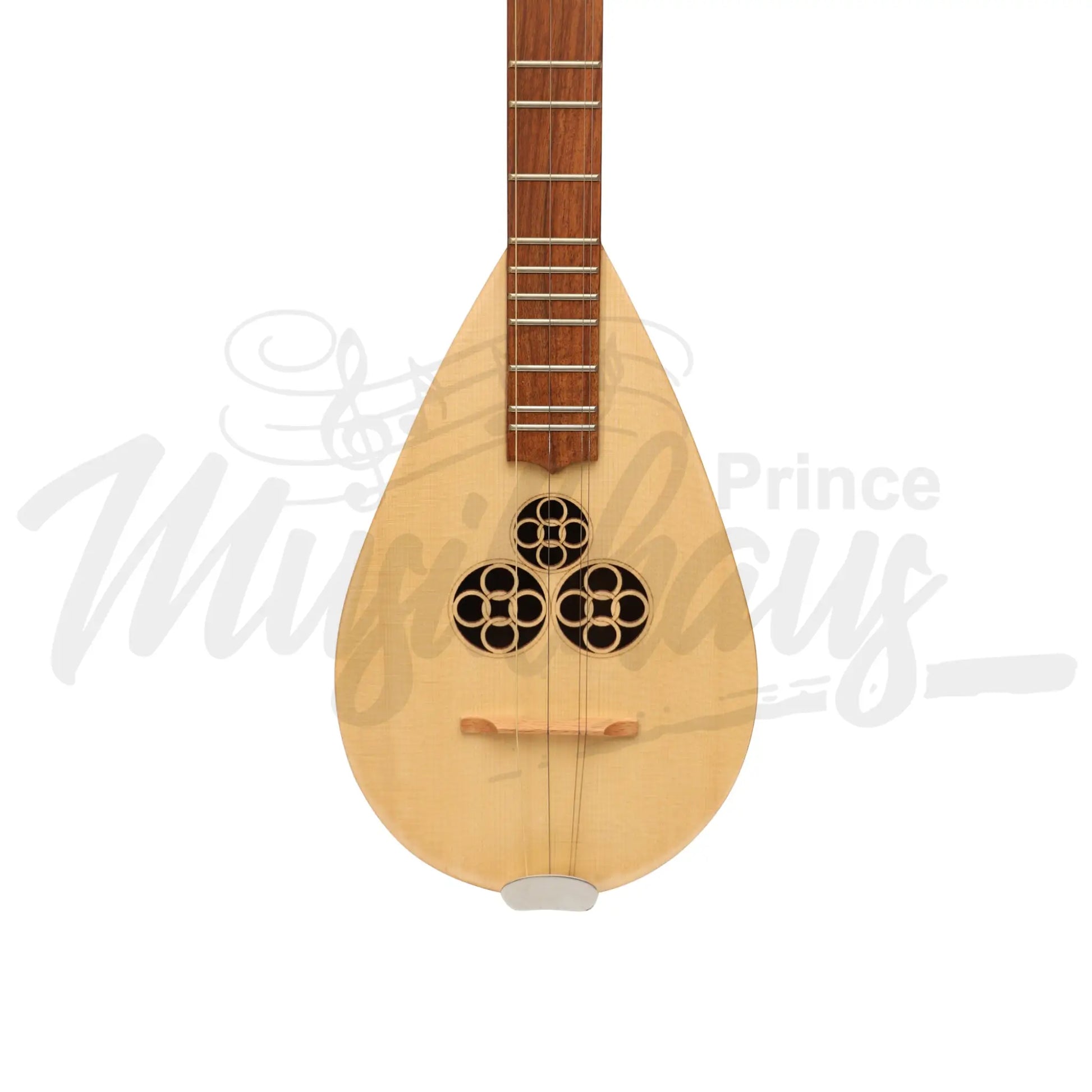 Heartland Wildwood Dulcimer Banjo 4 String Variegated Rosewood Lacewood