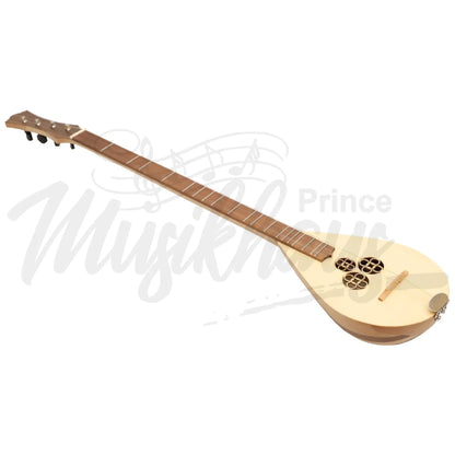 Heartland Wildwood Dulcimer Banjo 4 String Variegated Walnut Lacewood Left Hand