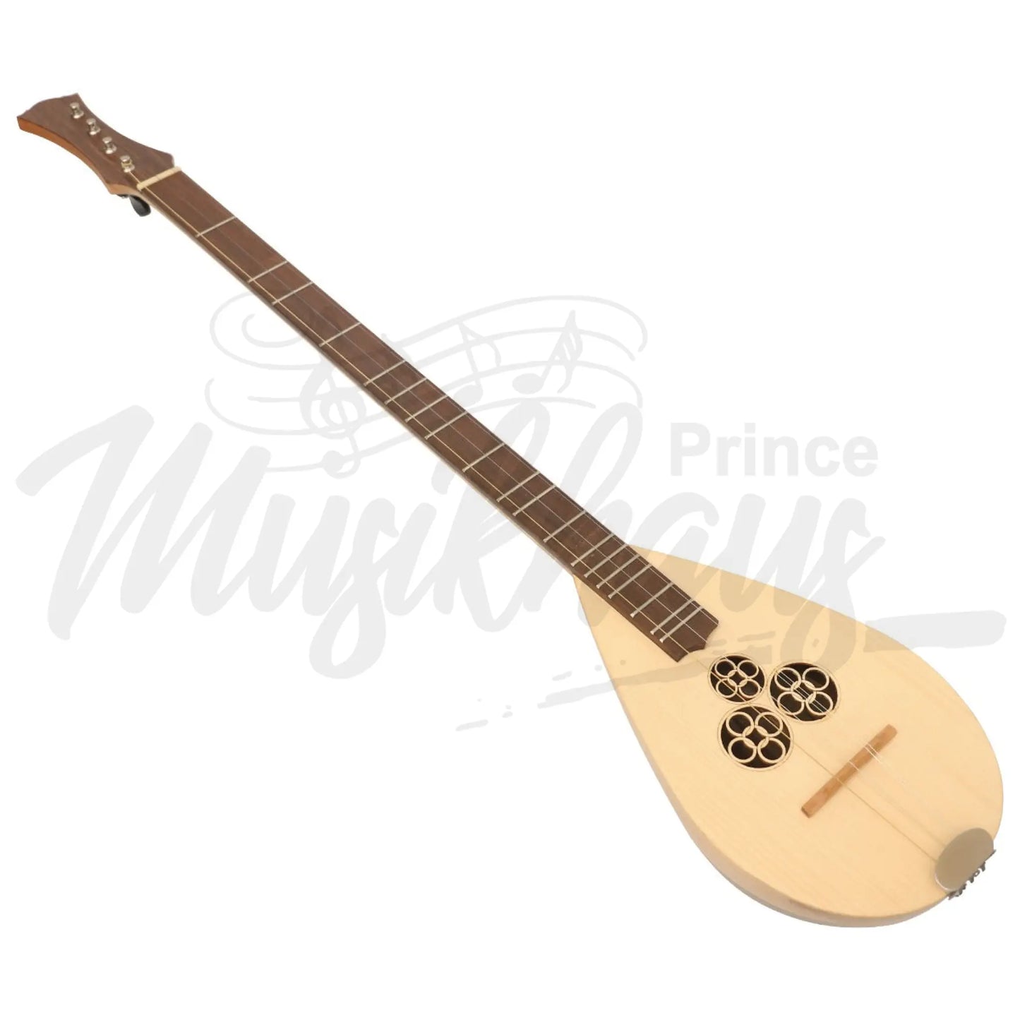 Heartland Wildwood Dulcimer Banjo 4 Strings Variegated Walnut