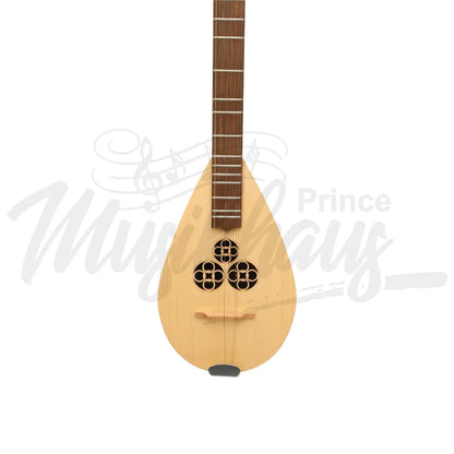 Heartland Wildwood Dulcimer Banjo 4 Strings Variegated Walnut