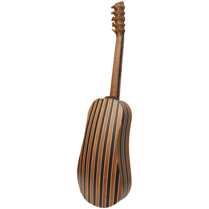 HEARTLAND SELLAS BAROQUE GUITAR 5 COURSE VARIEGATED WALNUT EBONY