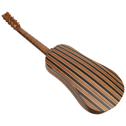 HEARTLAND SELLAS BAROQUE GUITAR 5 COURSE VARIEGATED WALNUT EBONY