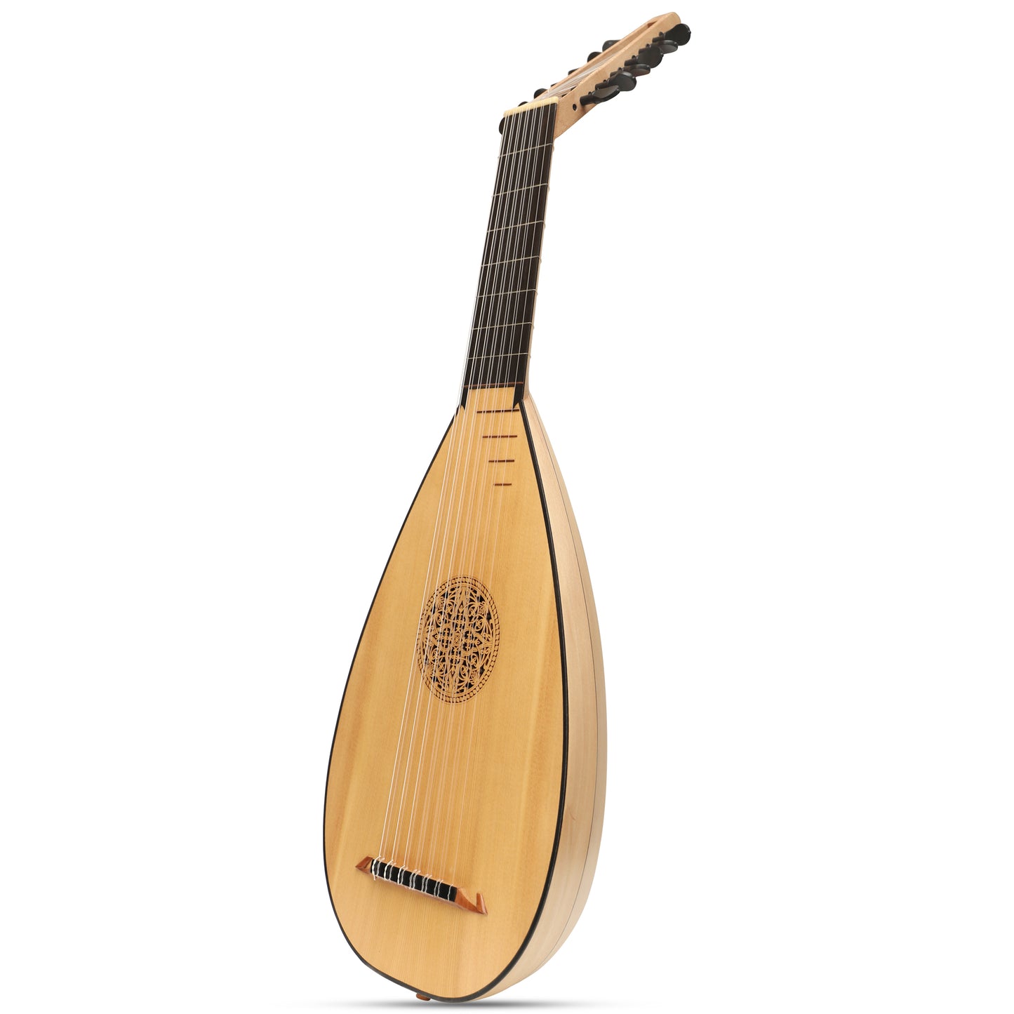 HEARTLAND TRAVEL LUTE, 7 COURSE LACEWOOD BY MUZIKKON