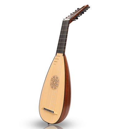 HEARTLAND TRAVEL LUTE, 8 COURSE ROSEWOOD LEFT HANDED BY MUZIKKON