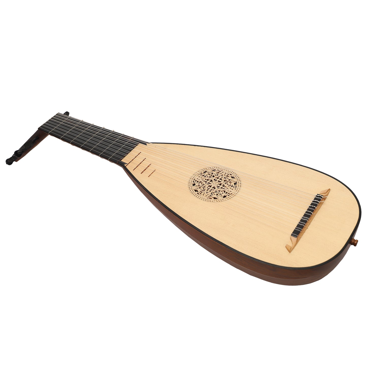 HEARTLAND TRAVEL LUTE, 8 COURSE ROSEWOOD LEFT HANDED BY MUZIKKON