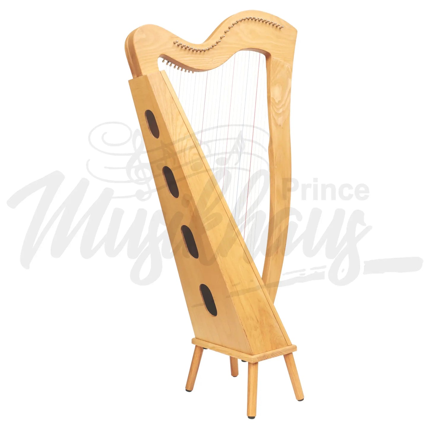 Mchugh Harp 29 String In Ashwood Wood Squareback