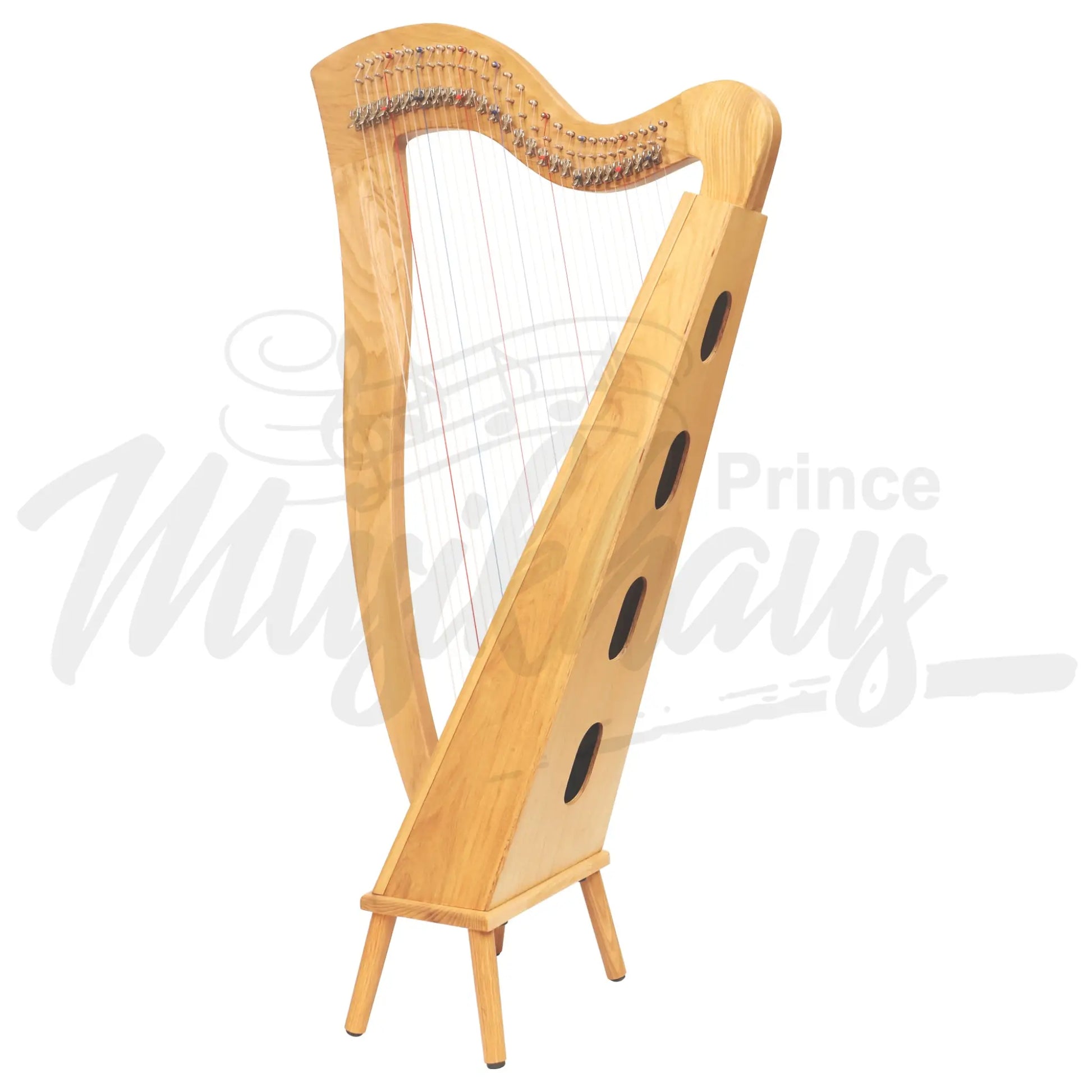 Mchugh Harp 29 String In Ashwood Wood Squareback