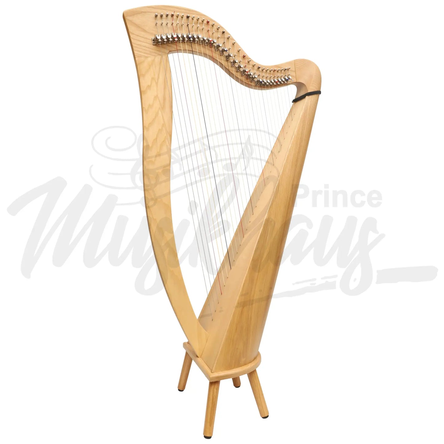 Mchugh Harp 29 String Round Back Ashwood