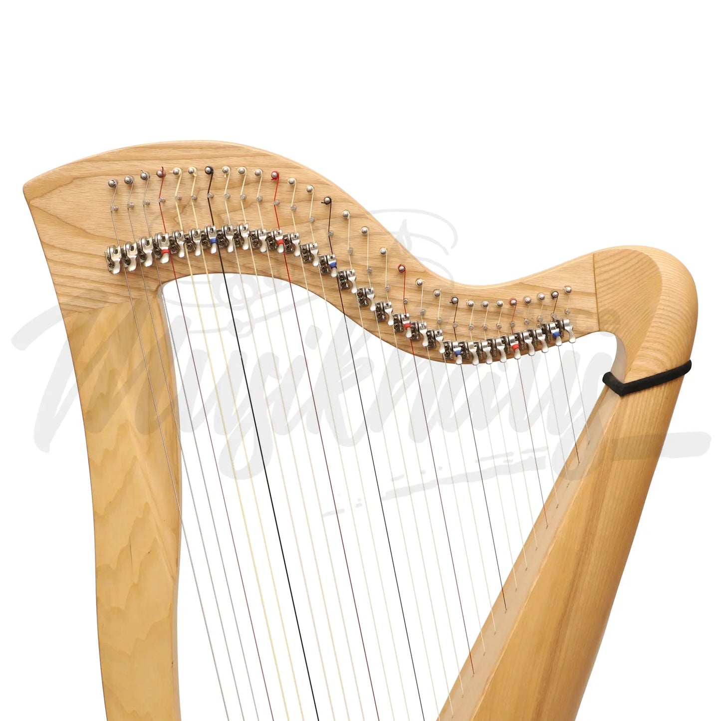 Mchugh Harp 29 String Round Back Ashwood