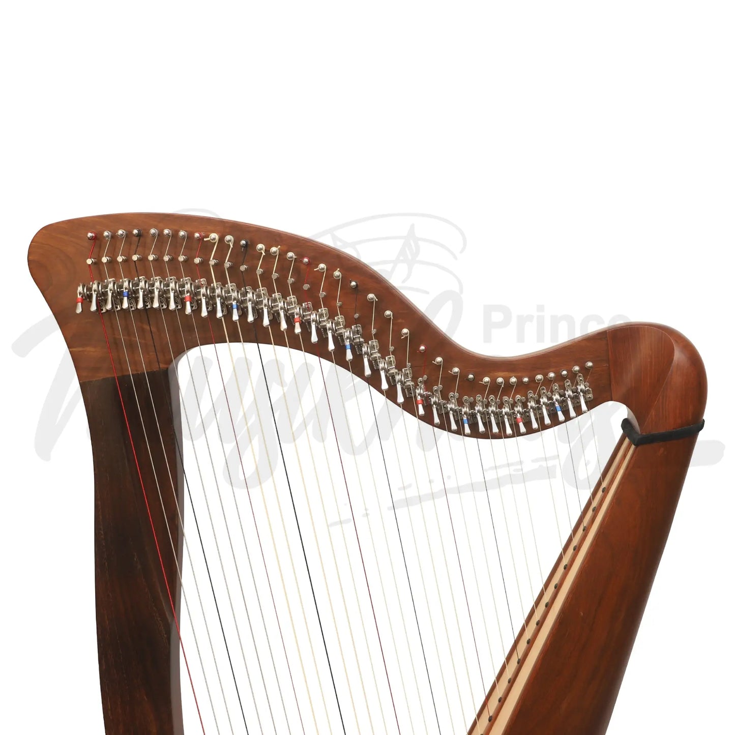 Mchugh Harp 34 String In Rosewood Round Back