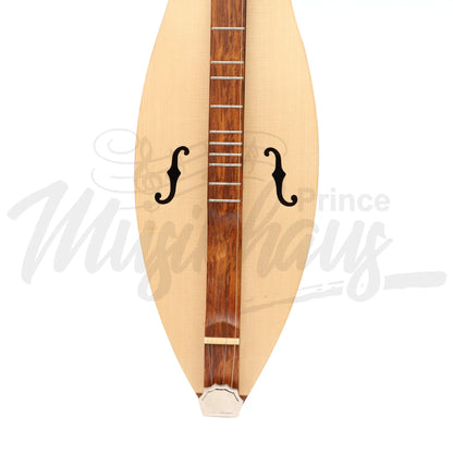 Mountain Dulcimer 4 String F-Hole Rosewood With Nickel Finish Hardware