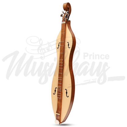 Mountain Dulcimer 4 String F-Hole Rosewood With Nickel Finish Hardware