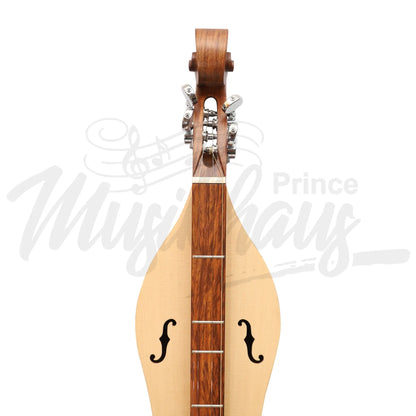 Mountain Dulcimer 4 String F-Hole Rosewood With Nickel Finish Hardware