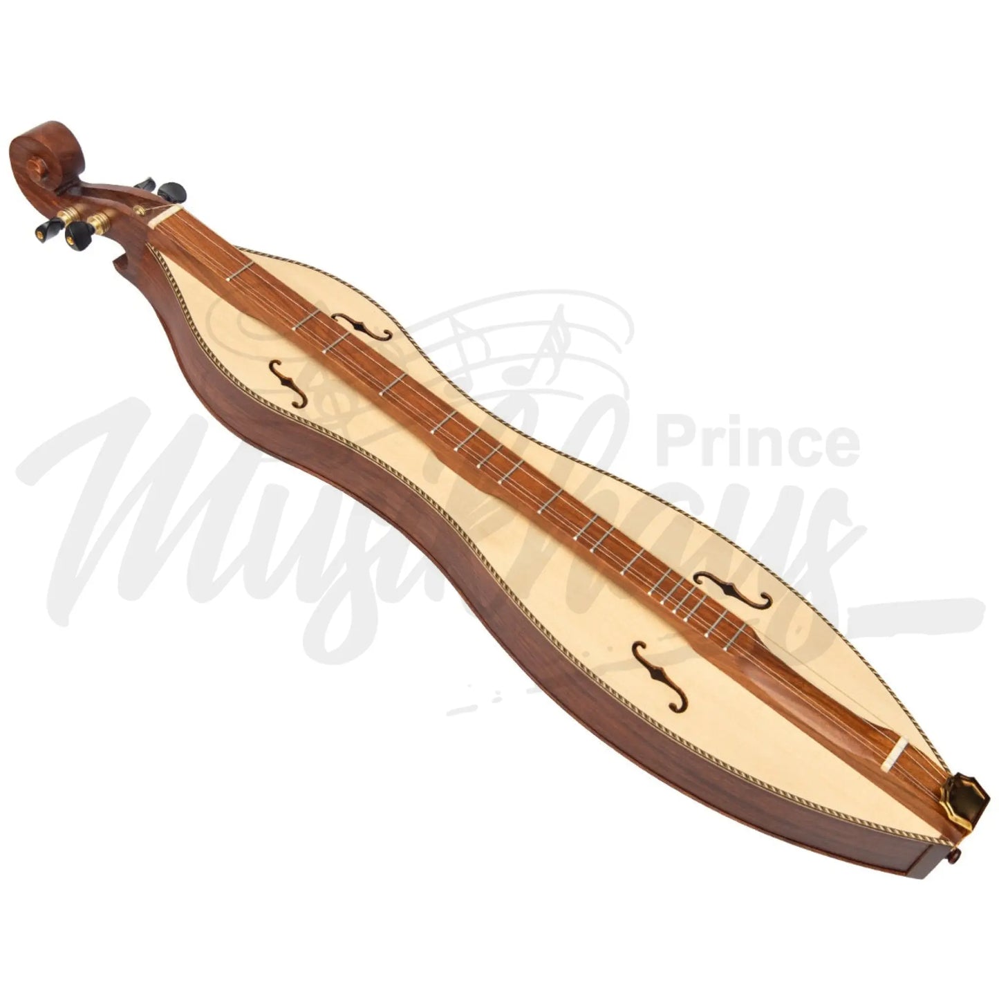 Mountain Dulcimer 4 String F-Hole Rosewood With Purfling