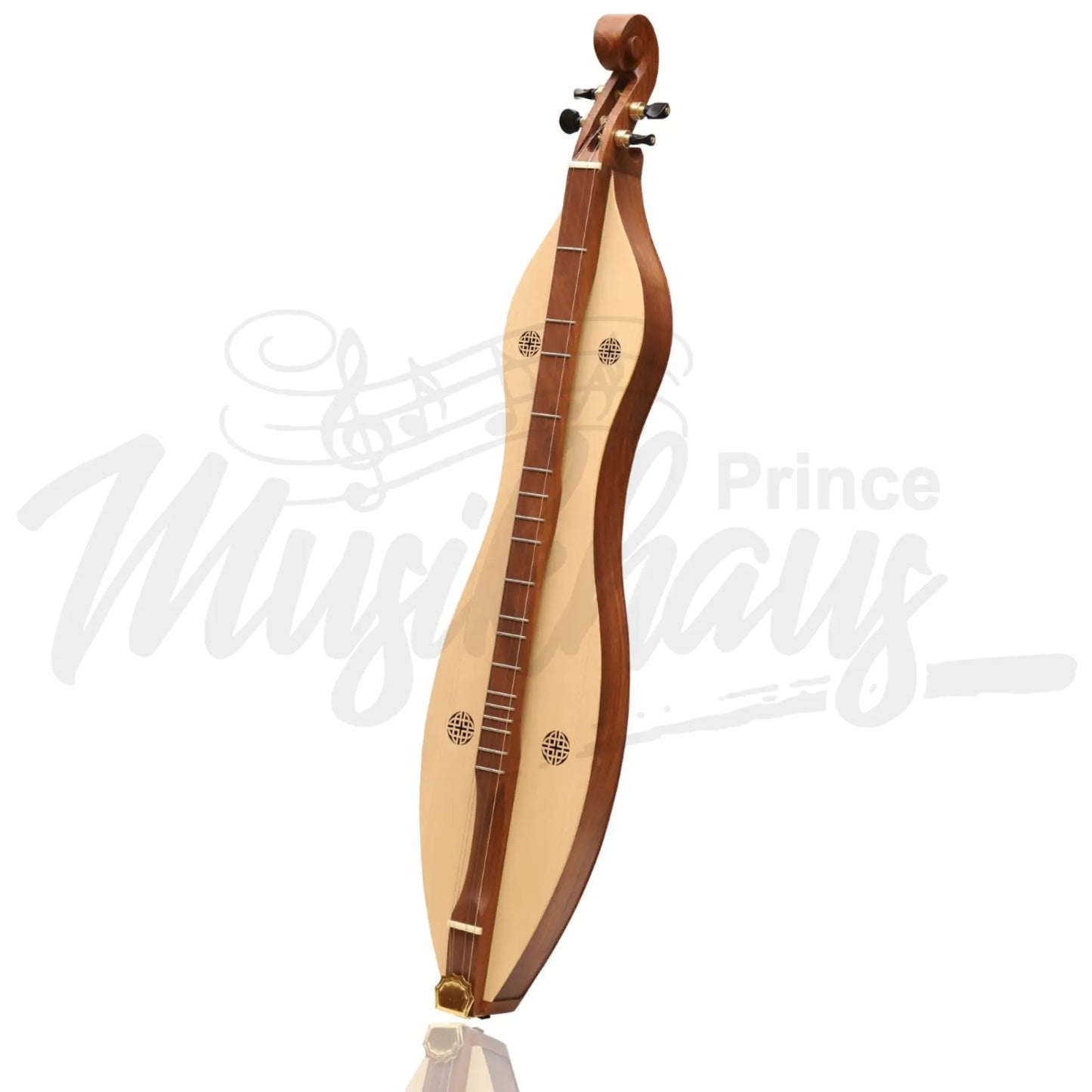 Mountain Dulcimer 4 String Knotwork Scroll Rosewood