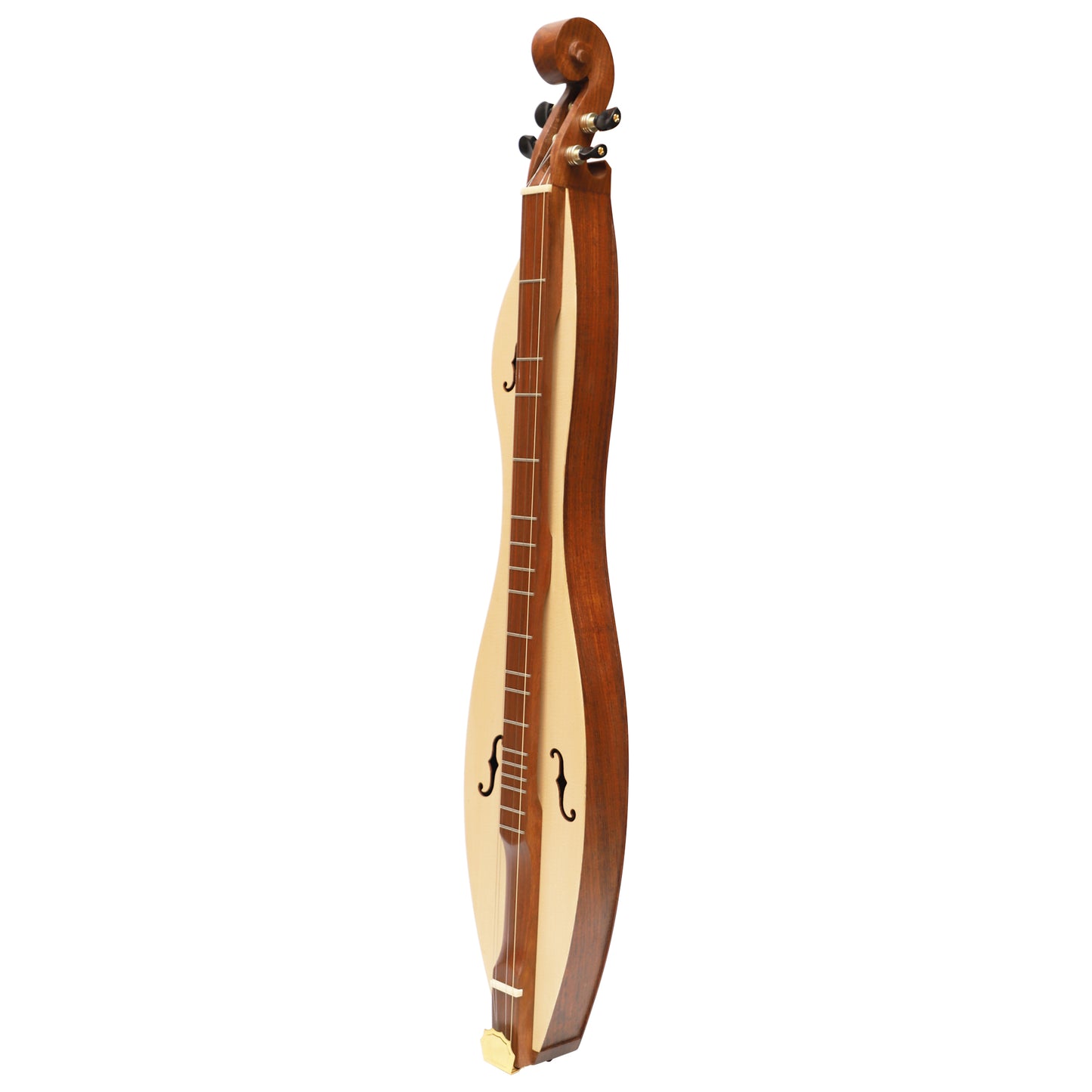 MOUNTAIN DULCIMER 4 STRING CUTAWAY DULCIMER F-HOLE ROSEWOOD