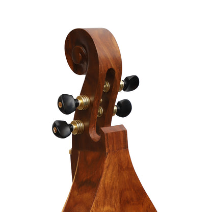 MOUNTAIN DULCIMER 4 STRING F-HOLE ROSEWOOD