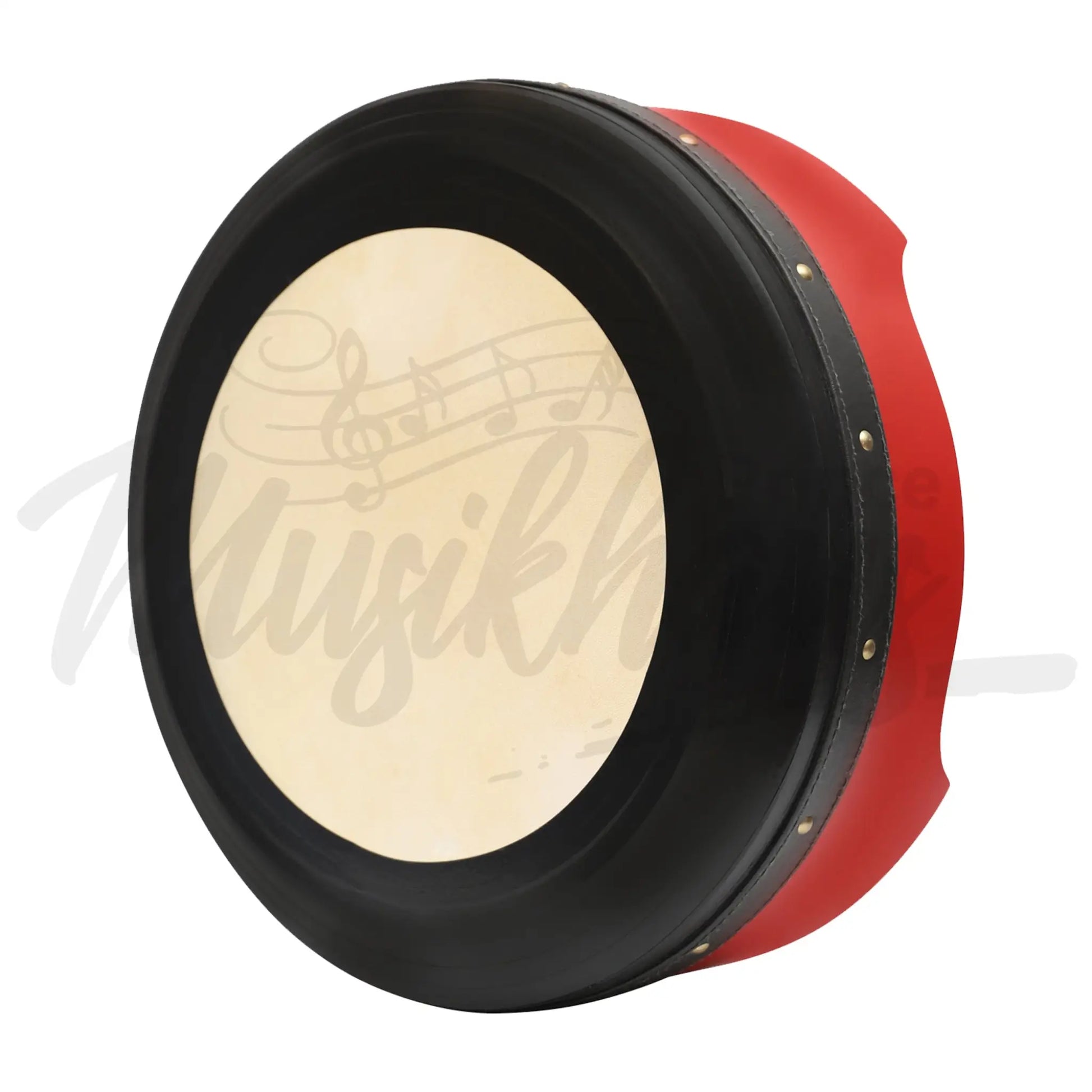 Muzikkon 14”X5’’ (35.5X12.5 Cm) Premium Celtic Irish Bodhran With Easy Tune System Deep Rim