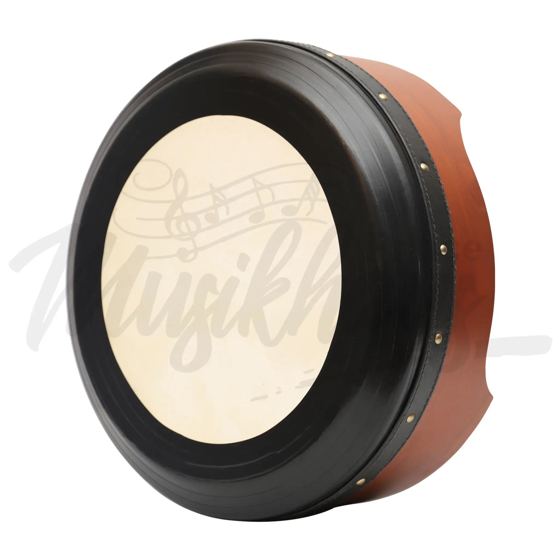 Muzikkon 14”X5’’ (35.5X12.5 Cm) Premium Celtic Irish Bodhran With Easy Tune System Deep Rim