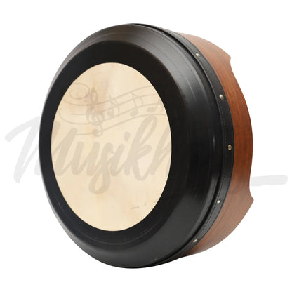 Muzikkon 14”X5’’ (35.5X12.5 Cm) Premium Celtic Irish Bodhran With Easy Tune System Deep Rim