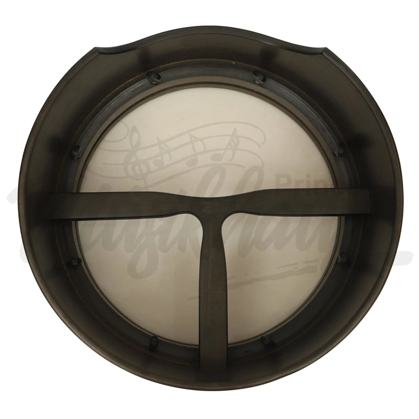 Muzikkon 14”X6’’ Premium Celtic Irish Bodhran With Easy Tune System Deep Rim T-Bar & Taped Finish