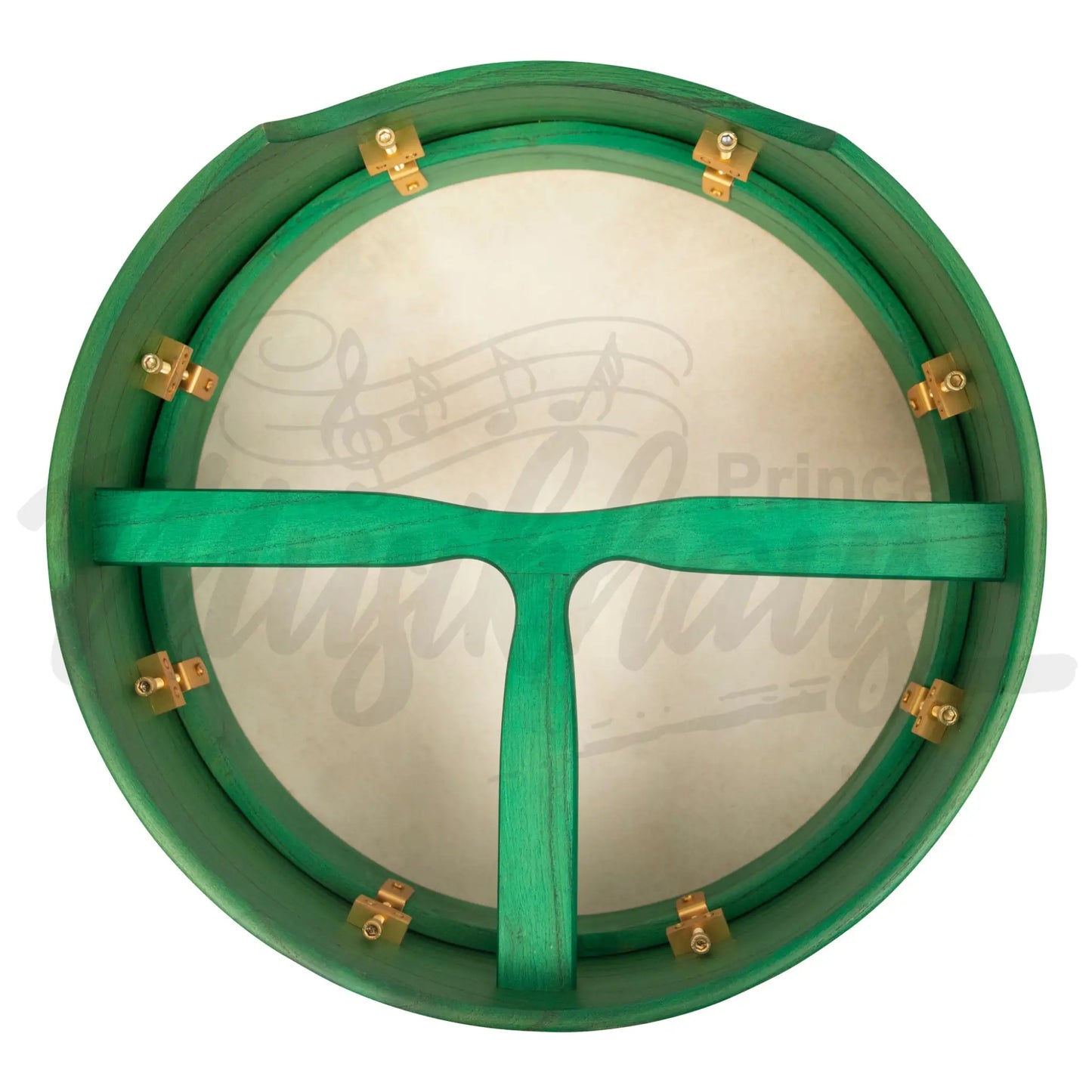 Muzikkon 14’’X4’’ Heartland Tunable Irish Bodhran With T-Bar & Taped Finish Deep Tune