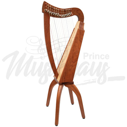 Muzikkon 15 String Trinity Ceilidh Harp Mahogany