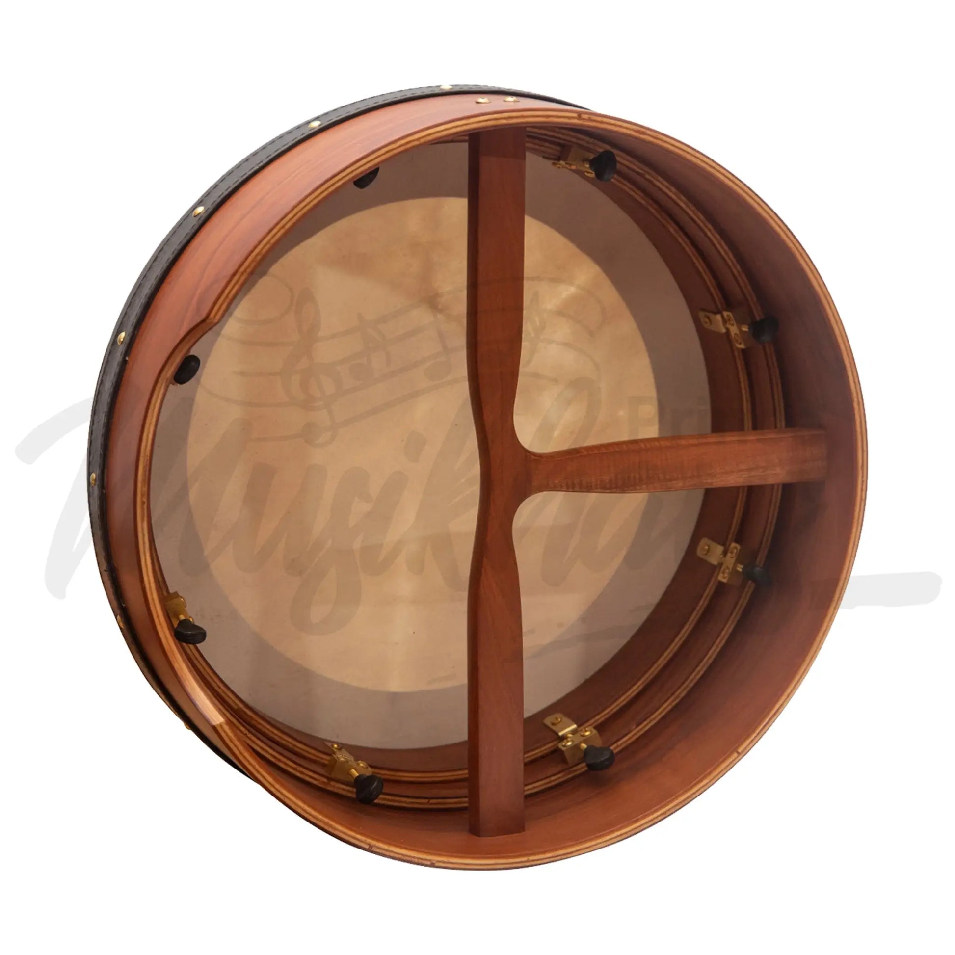 Muzikkon 16”X5’’ (40.5X12.5 Cm) Premium Celtic Irish Bodhran With Easy Tune System Deep Rim