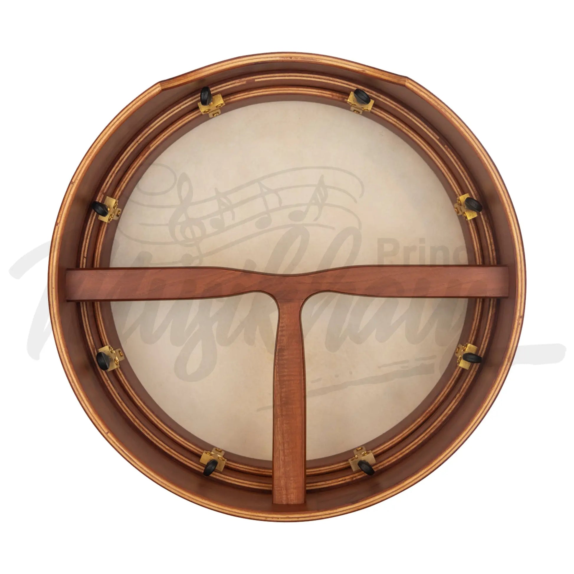 Muzikkon 16”X5’’ (40.5X12.5 Cm) Premium Celtic Irish Bodhran With Easy Tune System Deep Rim