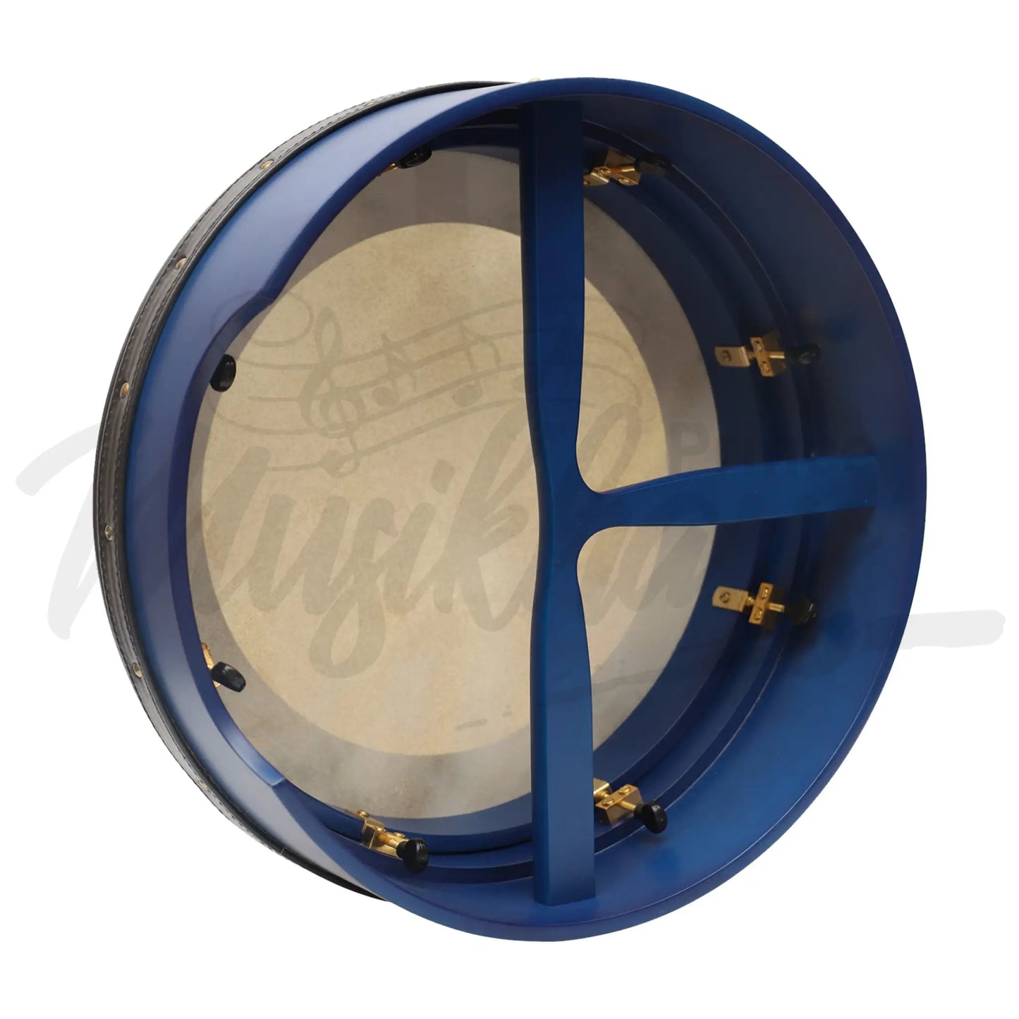 Muzikkon 16”X5’’ (40.5X12.5 Cm) Premium Celtic Irish Bodhran With Easy Tune System Deep Rim