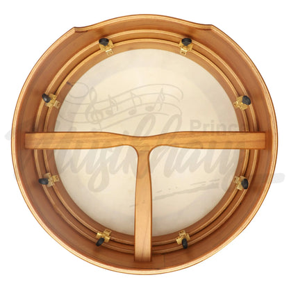 Muzikkon 16”X5’’ (40.5X12.5 Cm) Premium Celtic Irish Bodhran With Easy Tune System Deep Rim