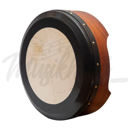 Muzikkon 16”X5’’ (40.5X12.5 Cm) Premium Celtic Irish Bodhran With Easy Tune System Deep Rim