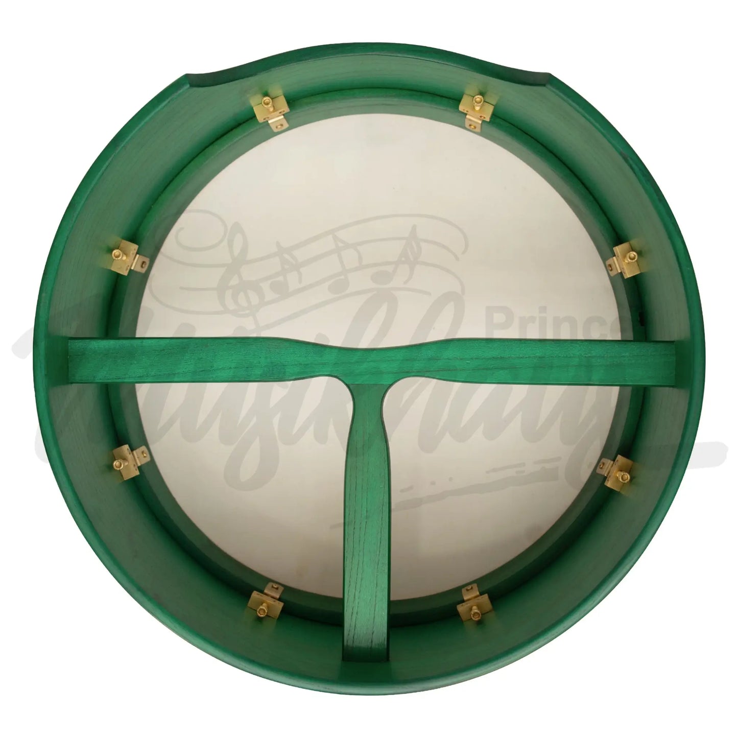 Muzikkon 16’’X6’’ Heartland Tunable Irish Bodhran Drum Deep Rim With T-Bar & Taped Finish