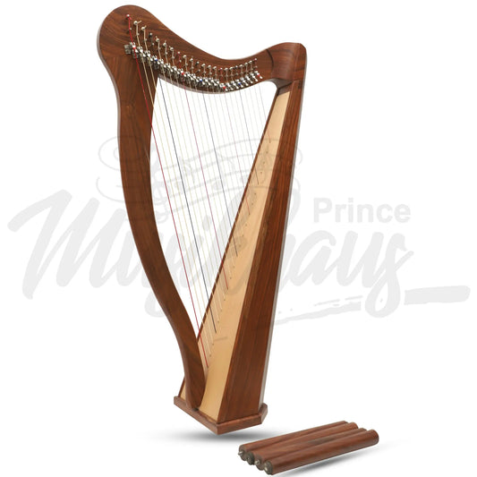 Muzikkon 22 String Ard Ri Harp Rosewood