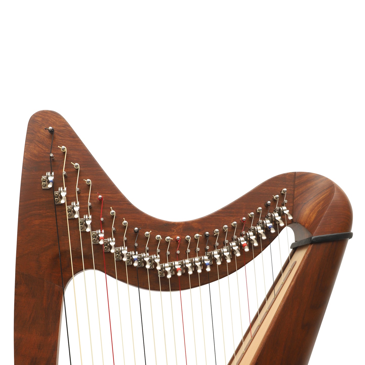 MUZIKKON 24 STRING CLADDAGH HARP ROSEWOOD