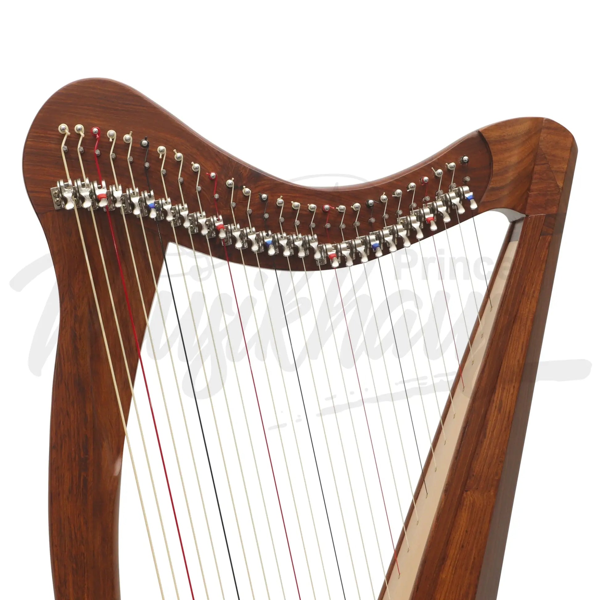 Muzikkon 27 String Ard Ri Harp Rosewood