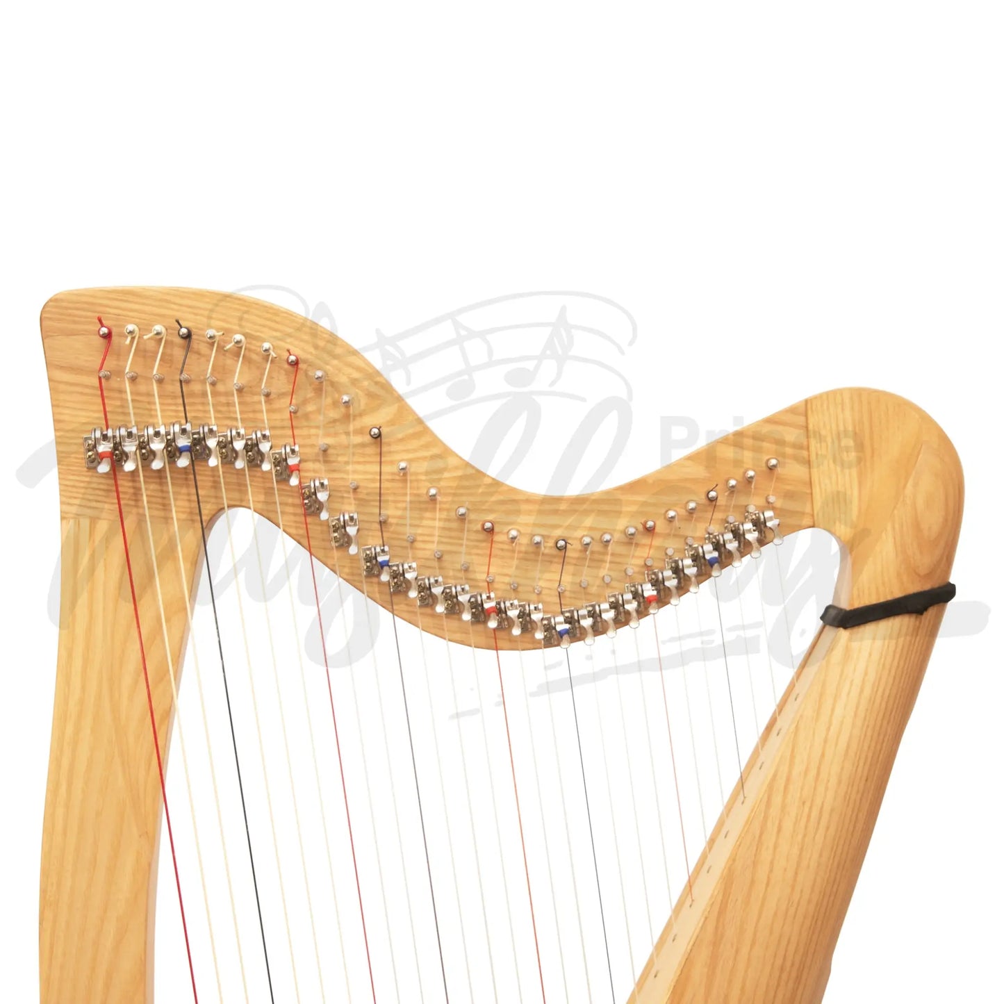 Muzikkon 28 String Claddagh Harp Ashwood