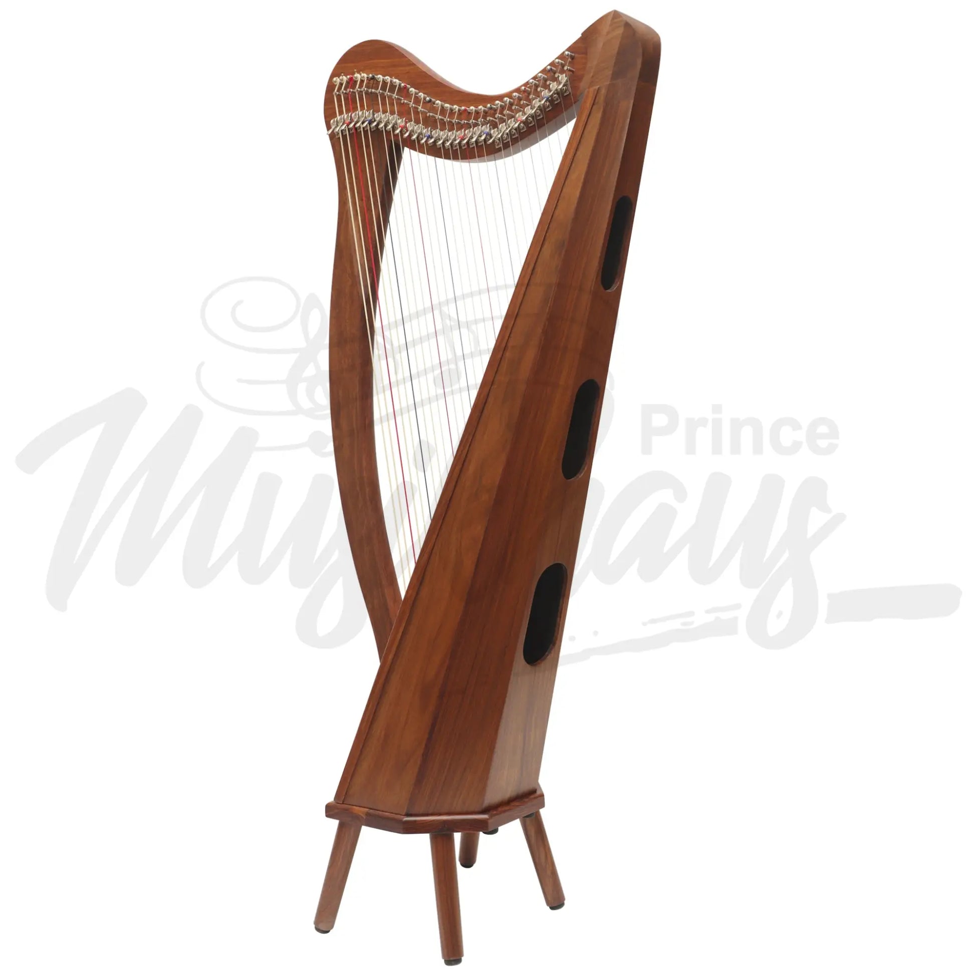 Muzikkon 29 String Ard Ri Harp Rosewood