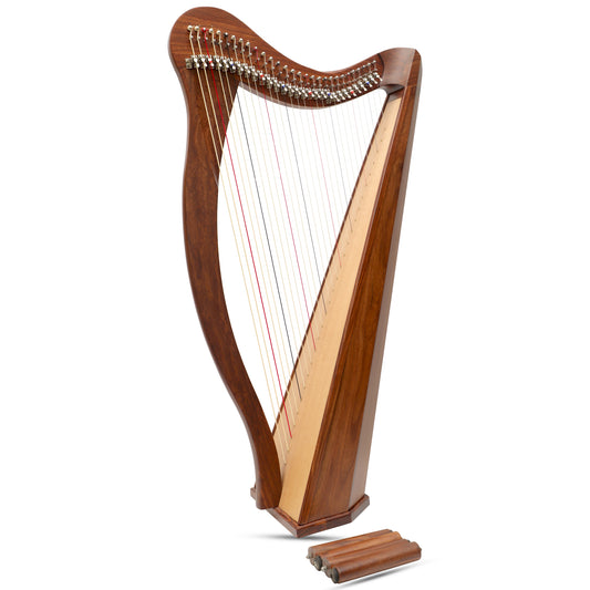 MUZIKKON 29 STRING ARD RI HARP ROSEWOOD