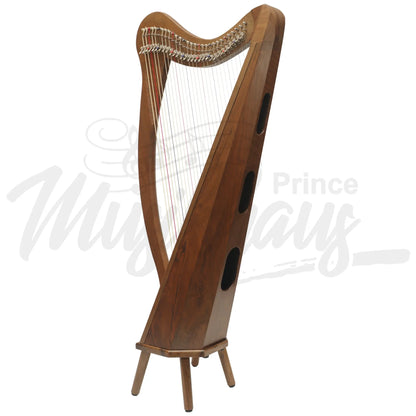 Muzikkon 29 String Ard Ri Harp Walnut