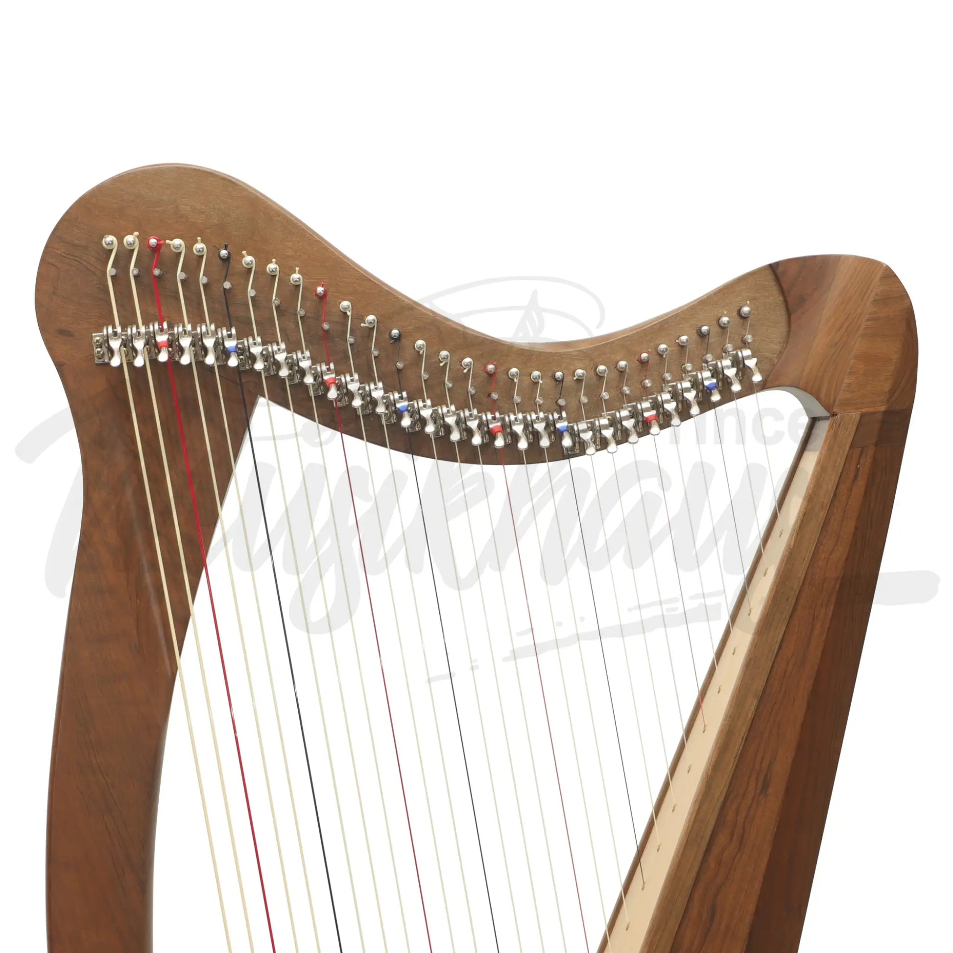 Muzikkon 29 String Ard Ri Harp Walnut