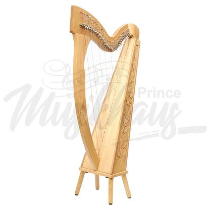 Muzikkon 29 String Trinity Harp Ashwood